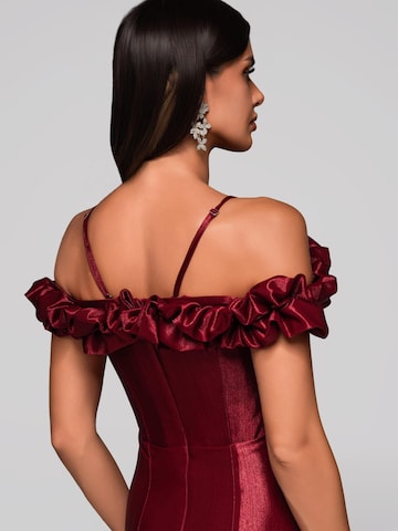 Ombre Abendkleid‌‌‌‌‌‌‌‌ in Rot