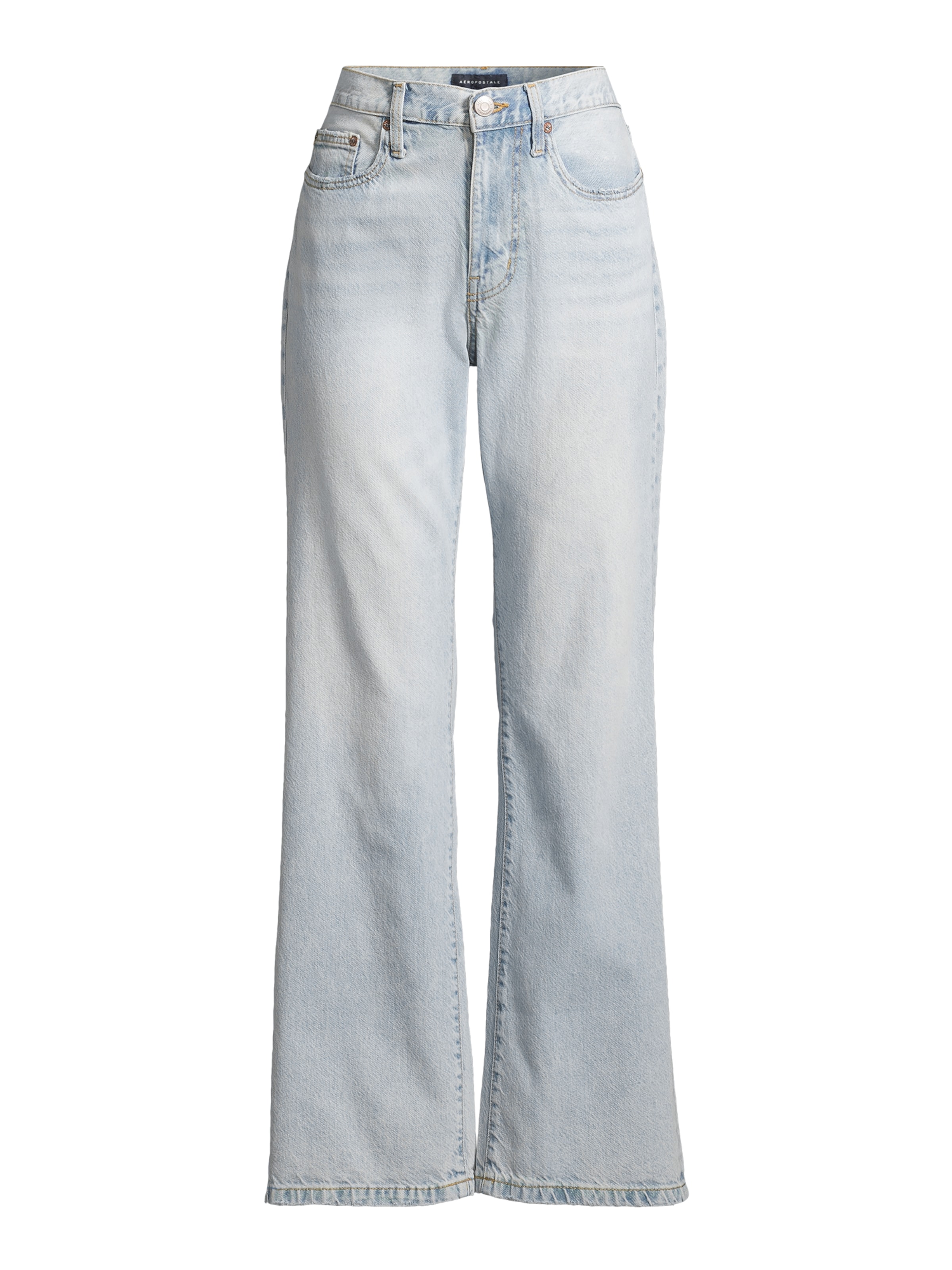 AÉROPOSTALE Rozšírený strih Džínsy - Modrá: predná strana