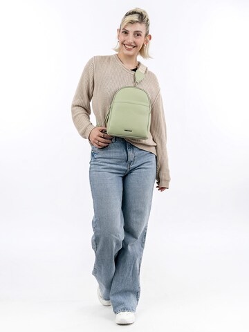 Sac bandoulière ' Elena ' Emily & Noah en vert : devant