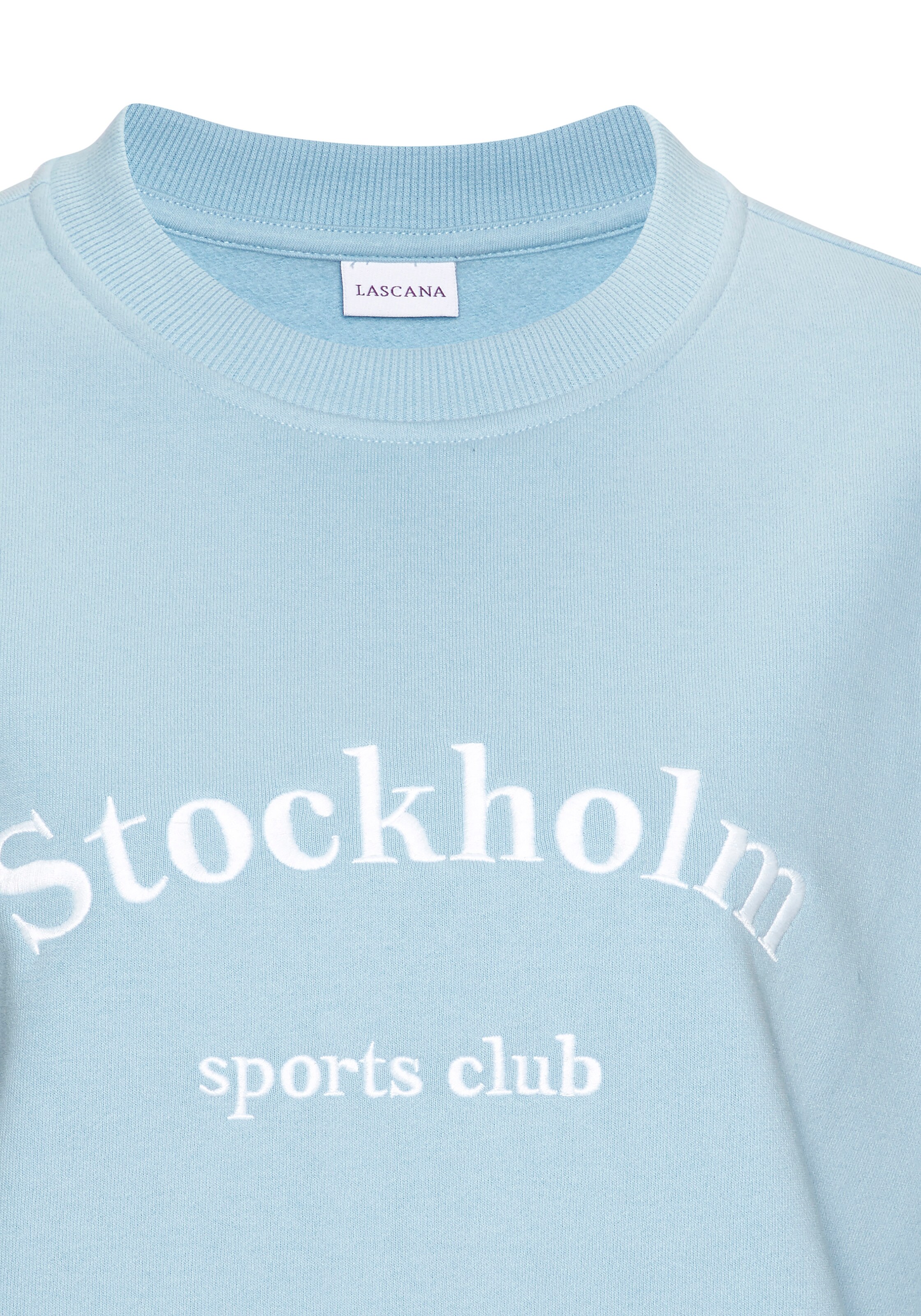 LASCANA Sweatshirt in Blue
