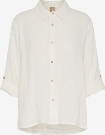 Chemisier CULTURE en blanc : devant