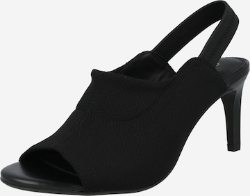 Calvin Klein Sandaalit värissä musta: edessä