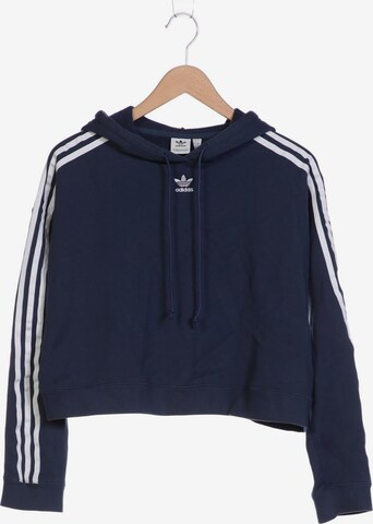 ADIDAS ORIGINALS Sweatshirt & Zip-Up Hoodie in XL in Blue: front