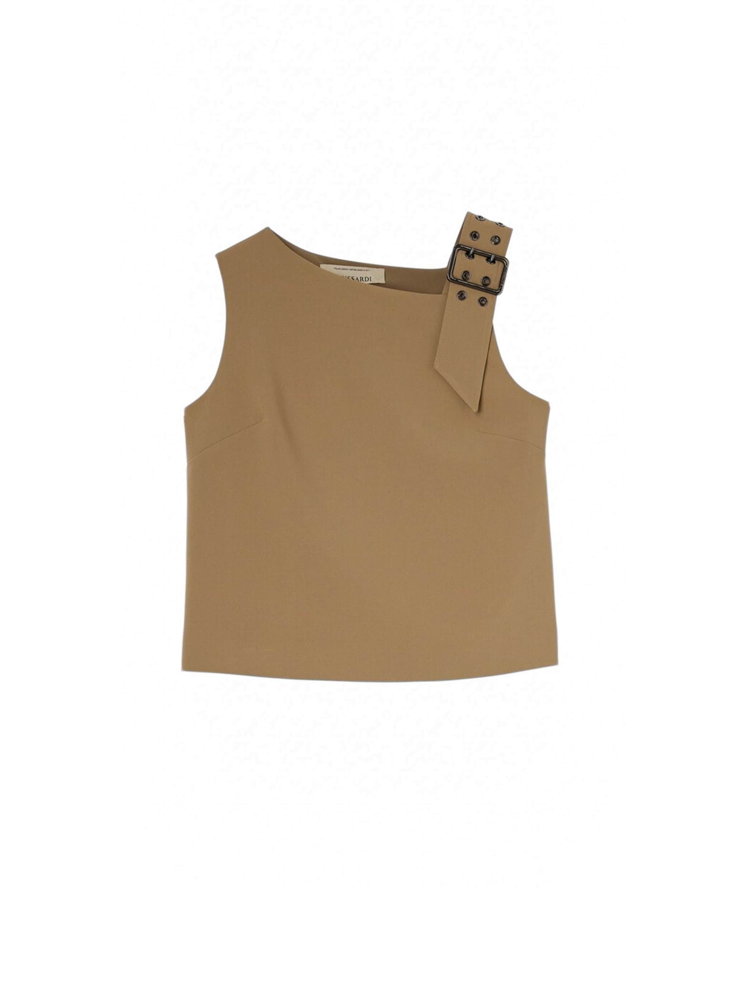 Camicia da donna di Trussardi in beige: frontale