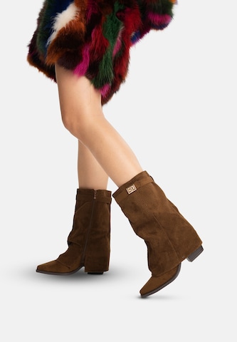 Bottes Salinyang en marron
