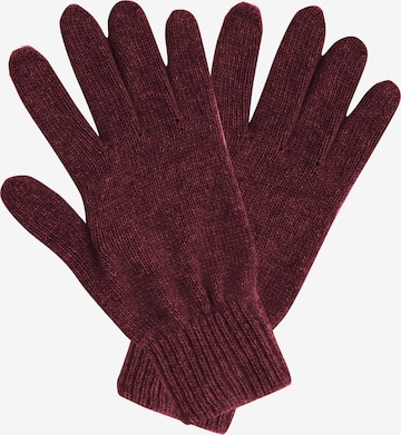 SAMAYA Full Finger Gloves 'NOSH' in Red: front