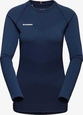 MAMMUT Sportshirt in Blau: Vorderseite