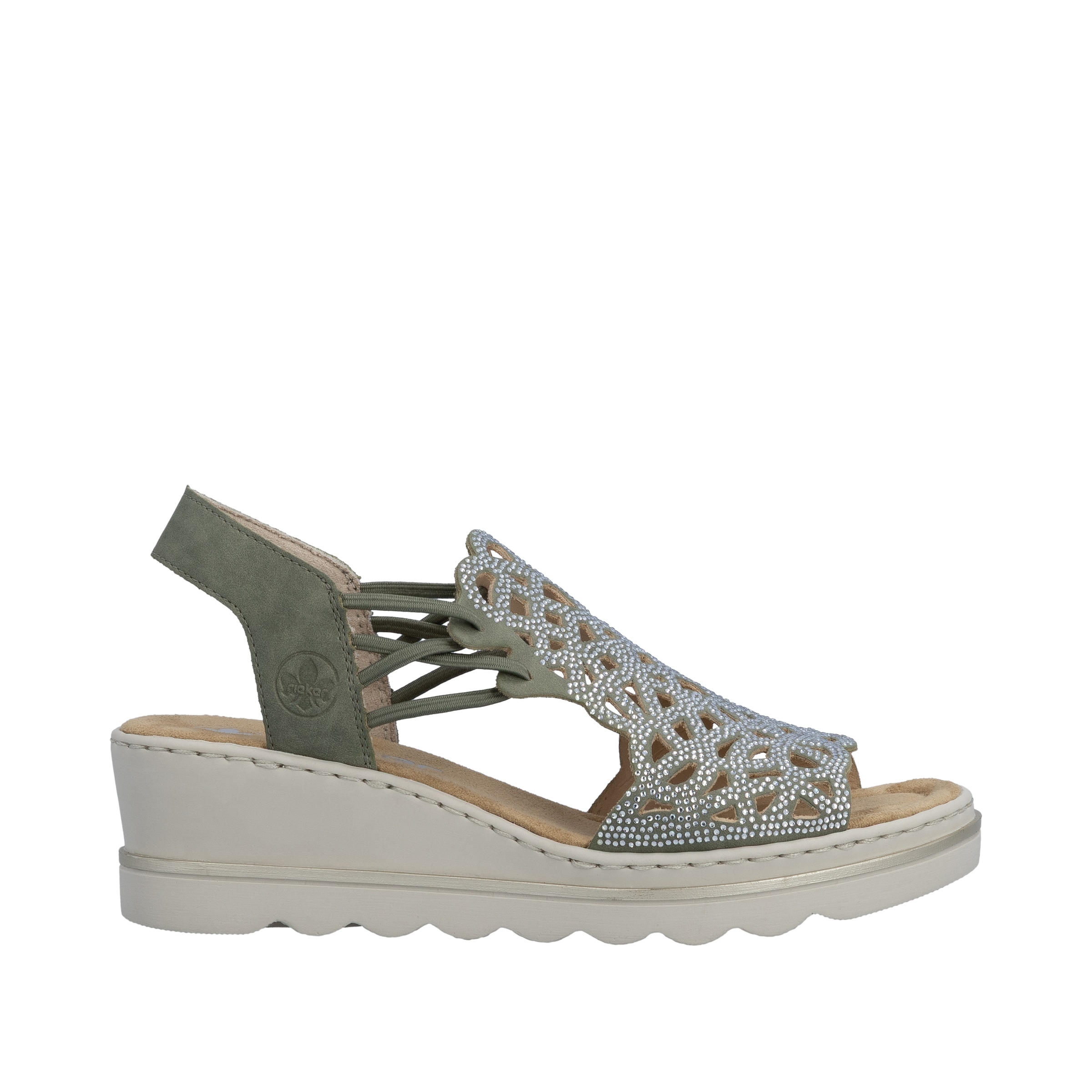 Sandales Rieker en vert
