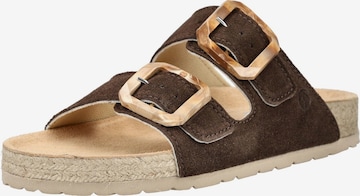 Mule ROHDE en marron : devant