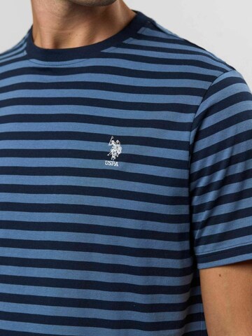 Coupe regular Chemise ' UMCalle ' U.S. POLO ASSN. en bleu