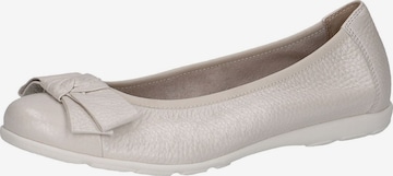 CAPRICE Ballet Flats in Beige: front