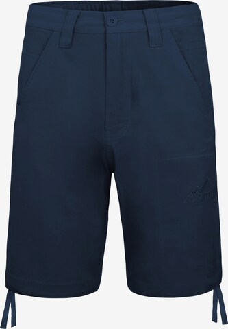 normani Regular Outdoor Pants 'Gobi' in Blue: front