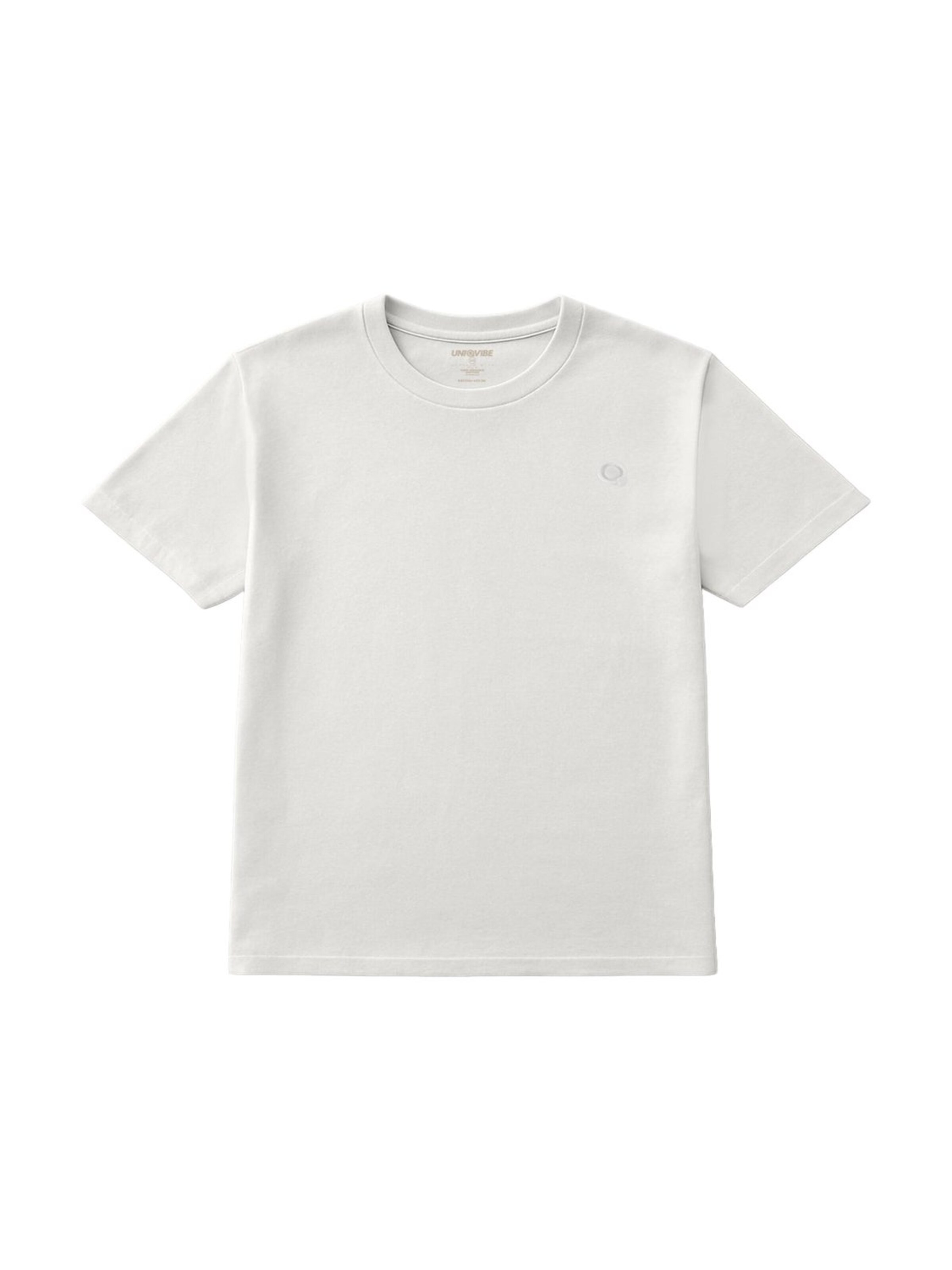 UNIQVIBE Shirt in Grijs: voorkant