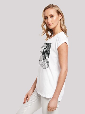 T-shirt 'Disney Girls The Little Mermaid' F4NT4STIC en blanc