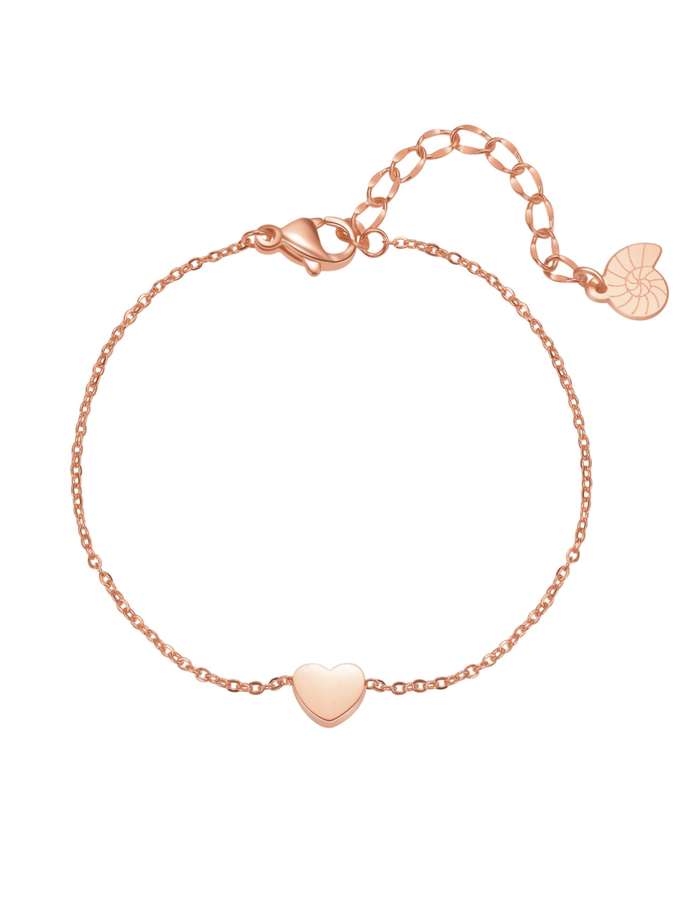 Hey Happiness Bracelet 'Tender' in Gold: front