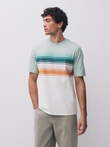 T-Shirt Next en vert : devant