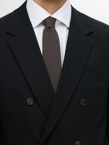 Cravate SELECTED en marron