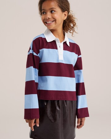 WE Fashion Poloshirt in Rot: Vorderseite