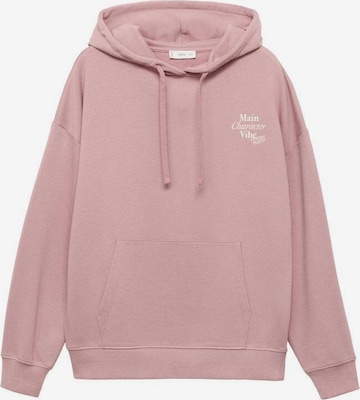 MANGO TEEN Collegepaita 'Main' värissä vaaleanpunainen: etupuoli
