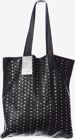 PIECES Handtasche gross Leder One Size in Schwarz: predná strana