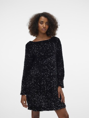 Robe de cocktail 'Laila' VERO MODA en noir : devant