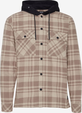 !Solid Button Up Shirt 'Zachary ' in Beige: front