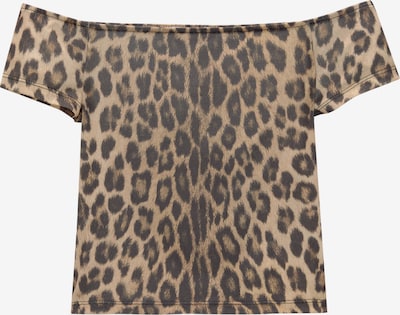 Pull&Bear Top u boja devine dlake (camel) / smeđa / crna, Pregled proizvoda