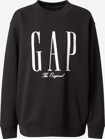 GAP Sweatshirt in Black: front