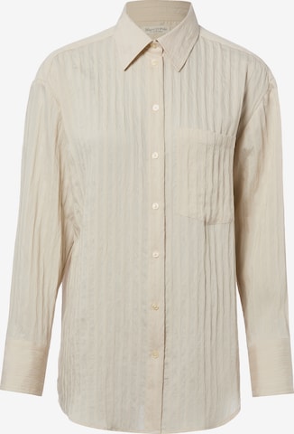 Chemisier Marc O'Polo en beige : devant