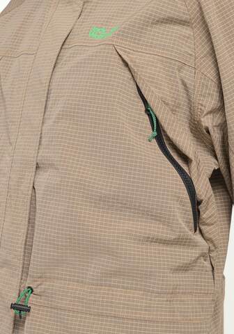JACK WOLFSKIN Outdoor Jacket in Beige