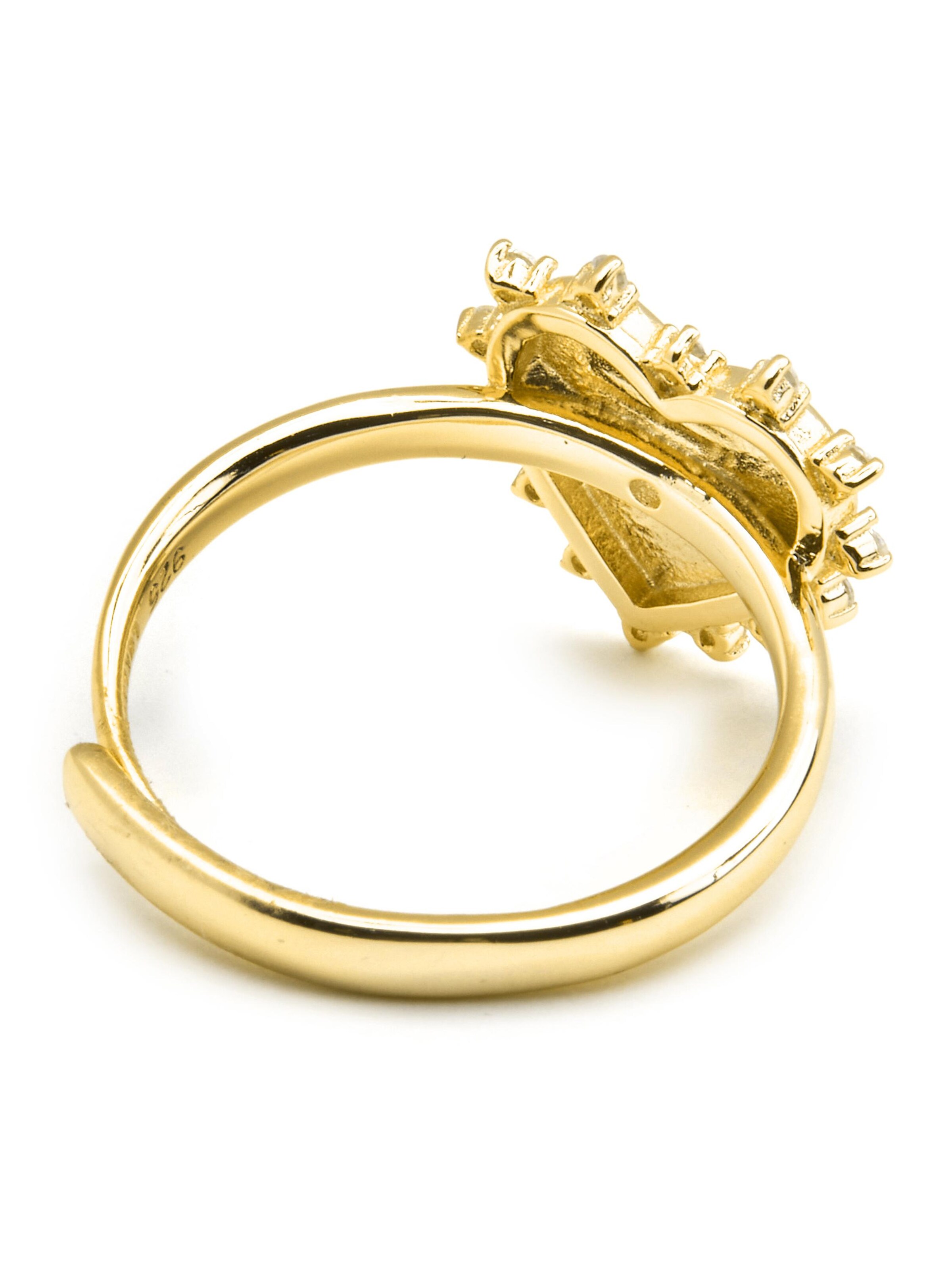 Luxenter Ring 'NIMED' i gul