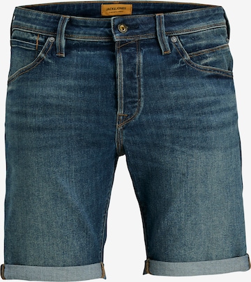 JACK & JONES Slimfit Farkut 'JWHRICK JJFOX' värissä sininen: etupuoli