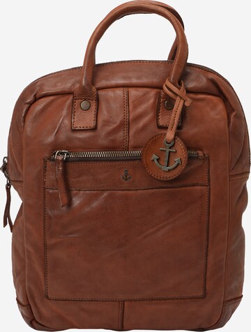 Harbour 2nd Backpack 'Mika' in Brown: front