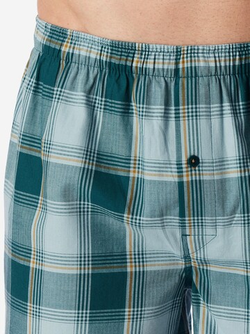 SCHIESSER Boxer shorts 'Web' in Blue