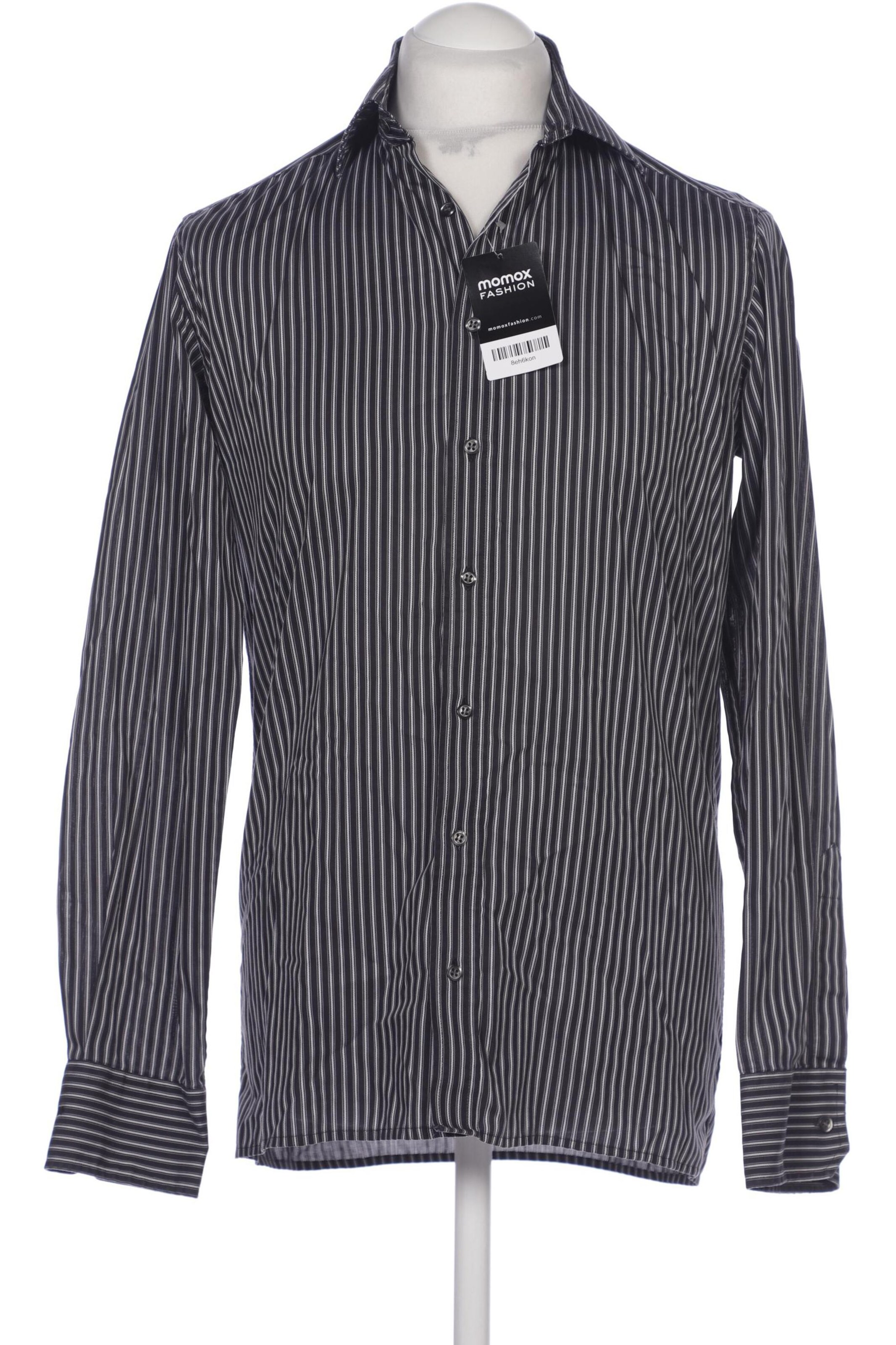ETERNA Button Up Shirt in S in Black: front