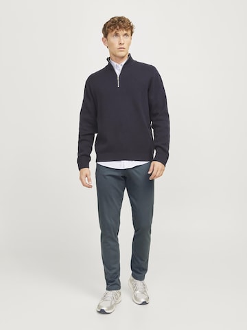 Slimfit Pantaloni chino 'JJIMarco JJBowie' di JACK & JONES in grigio