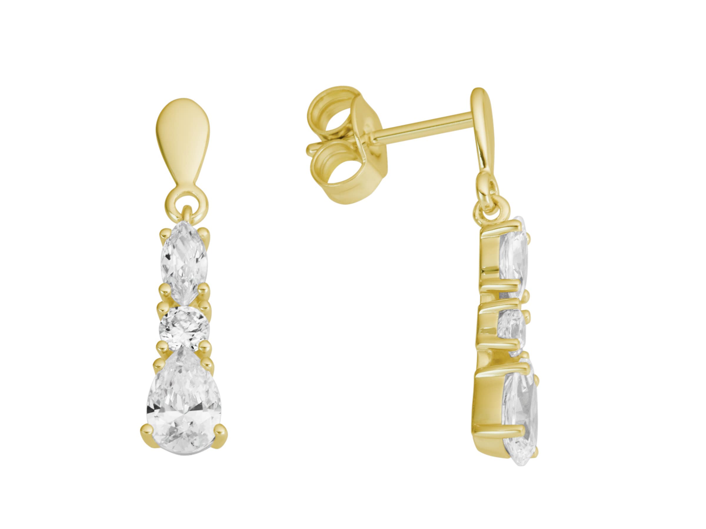 FIRETTI Earrings in Gold: front