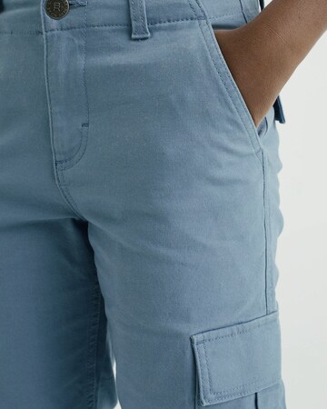 WE Fashion Regular Hose in Blau