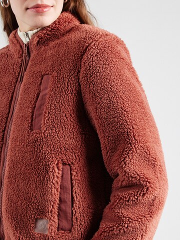 Veste de survêtement 'WUZER FUZZAR' Volcom en marron