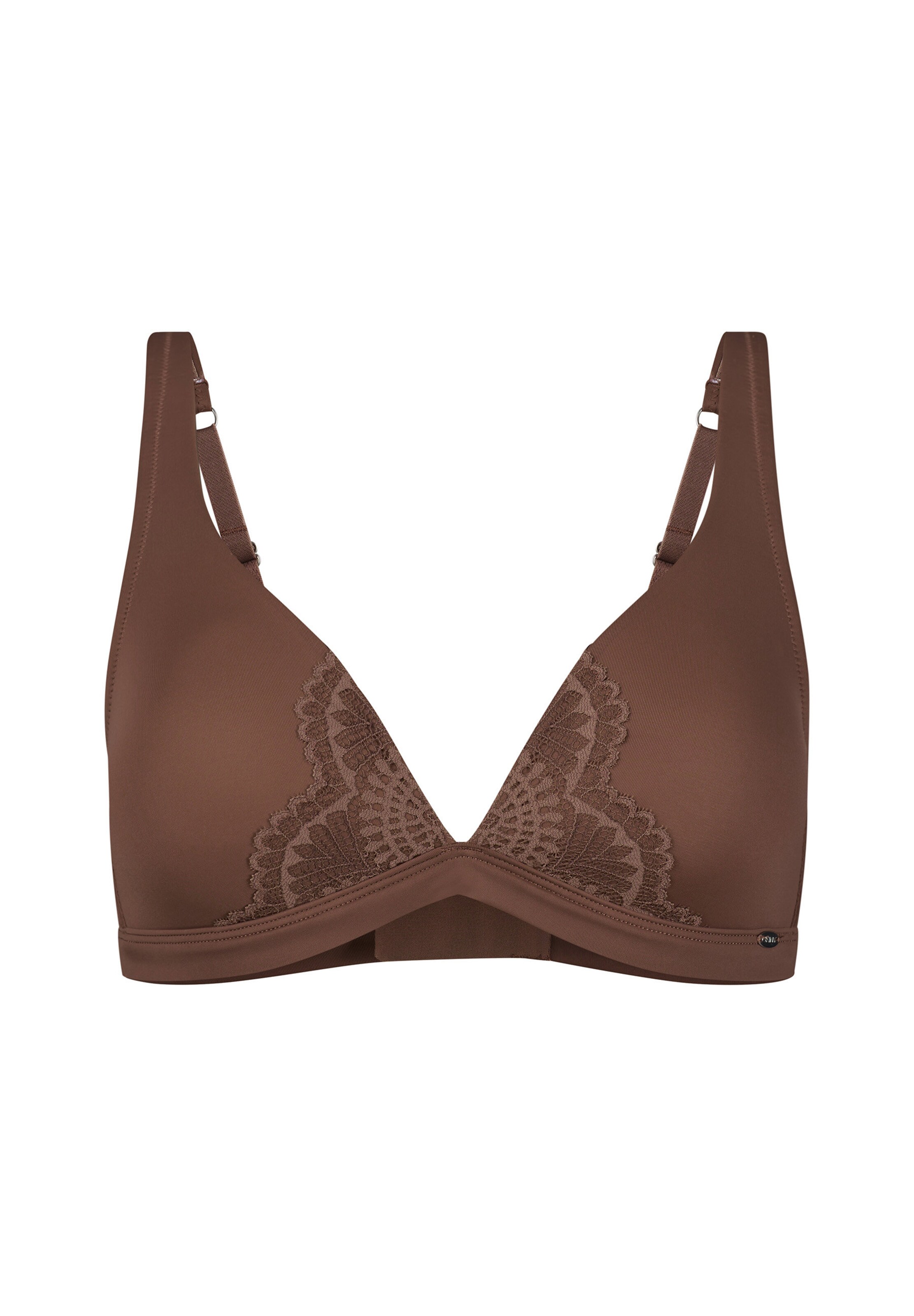 Triangle Soutien-gorge Skiny en gris : devant