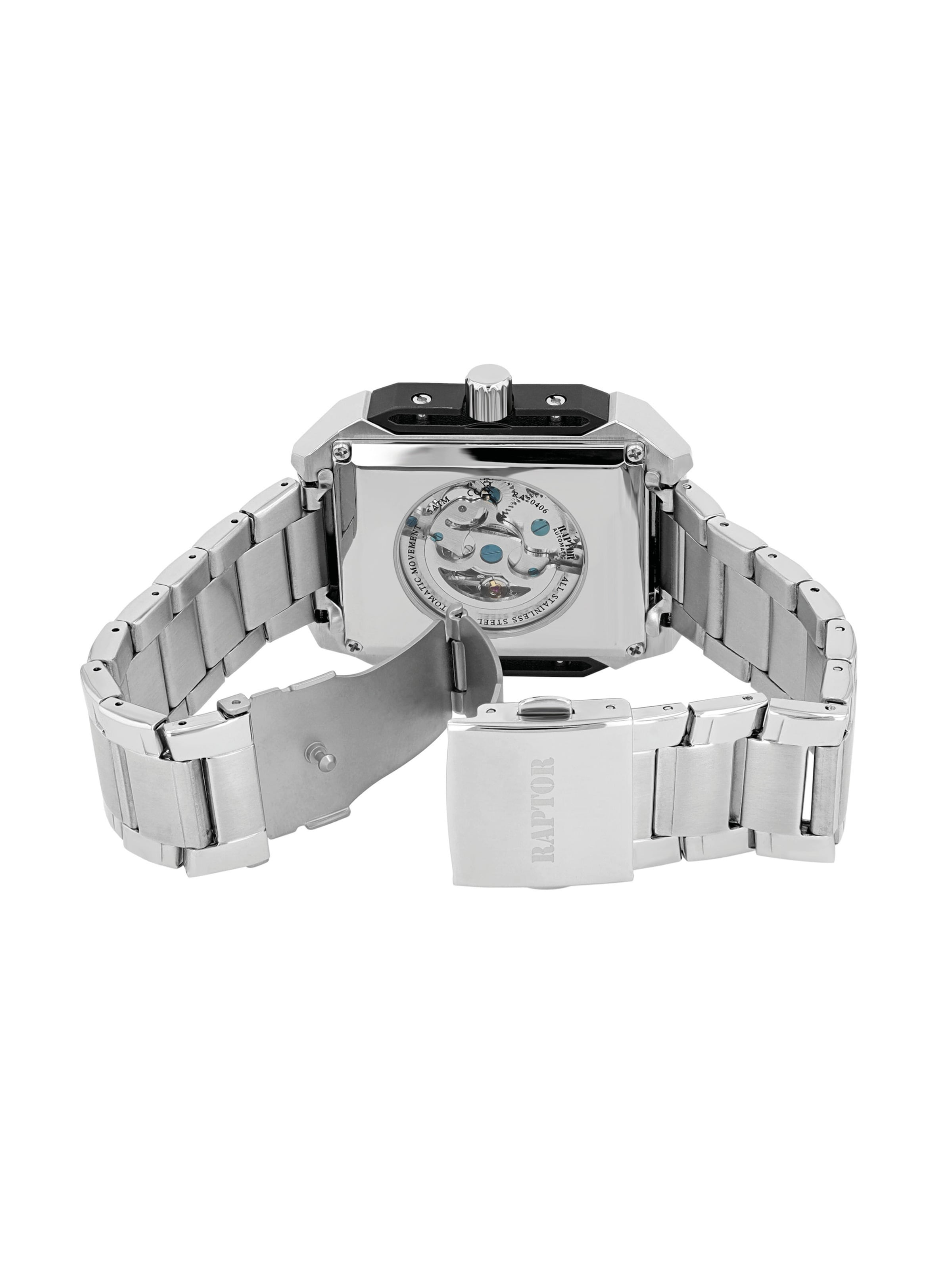 Raptor Analoguhr 'silberfarbig, 5 ATM'‌ in Silber
