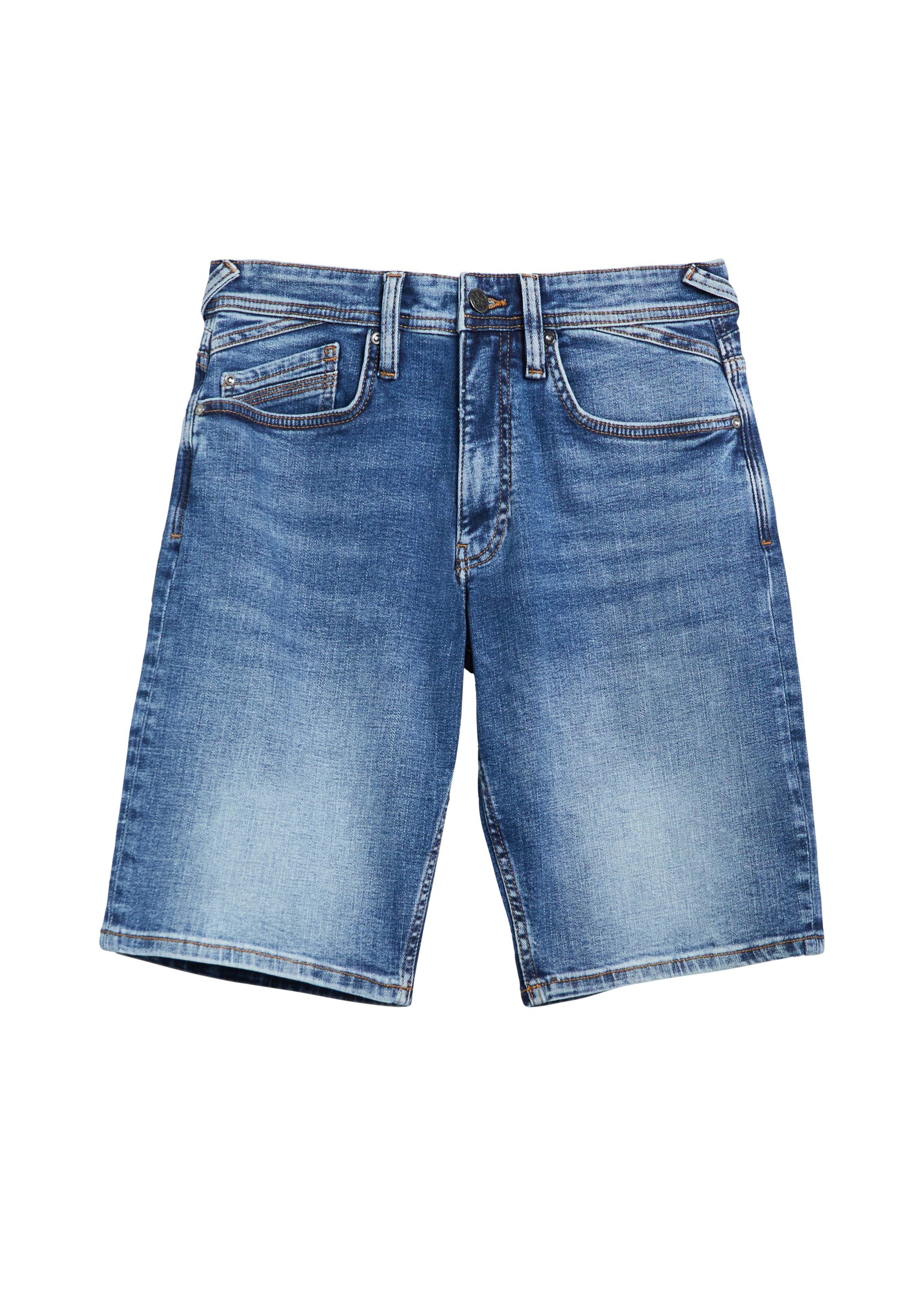 s.Oliver Regular Shorts in Blau: Vorderseite