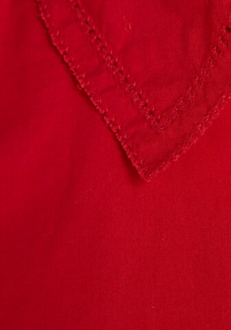 TOMMY HILFIGER Bluse in Rot