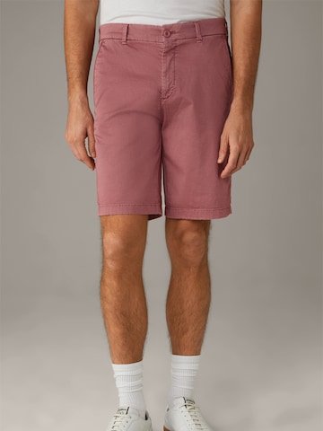 Regular Pantalon 'Crush' STRELLSON en rose : devant