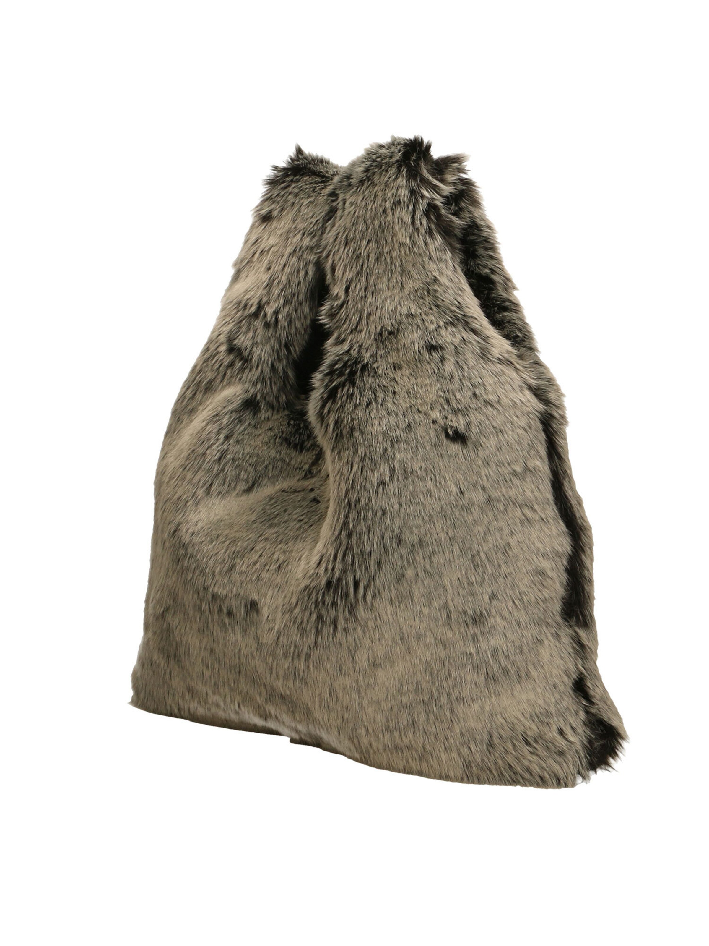 Borsa a mano di Gave Lux in grigio: frontale