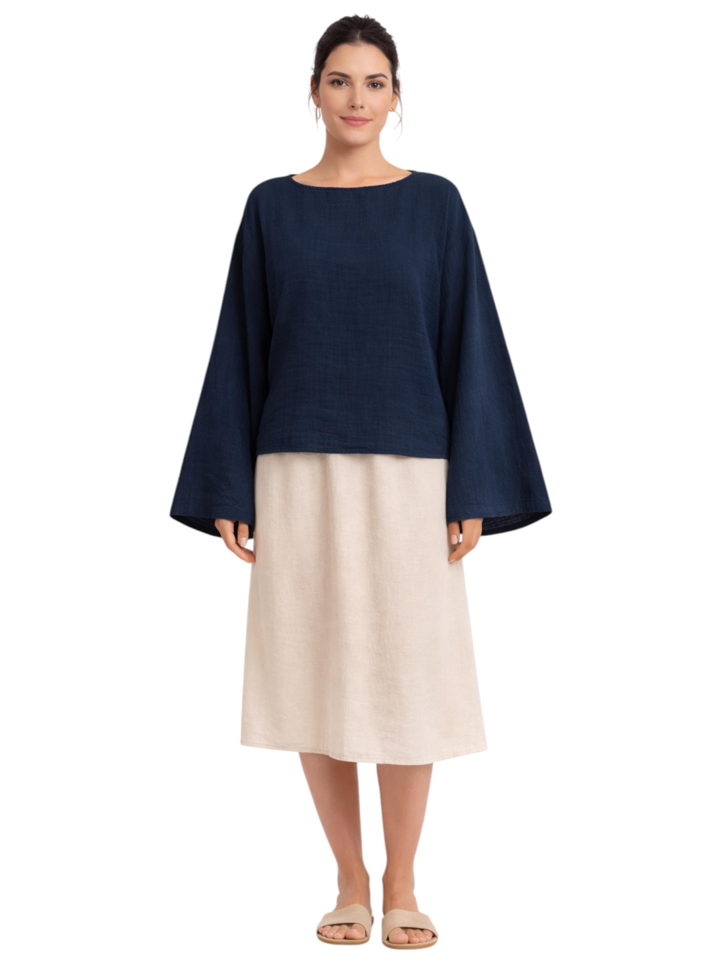 WENOR Blouse 'AVELOA' in Blue