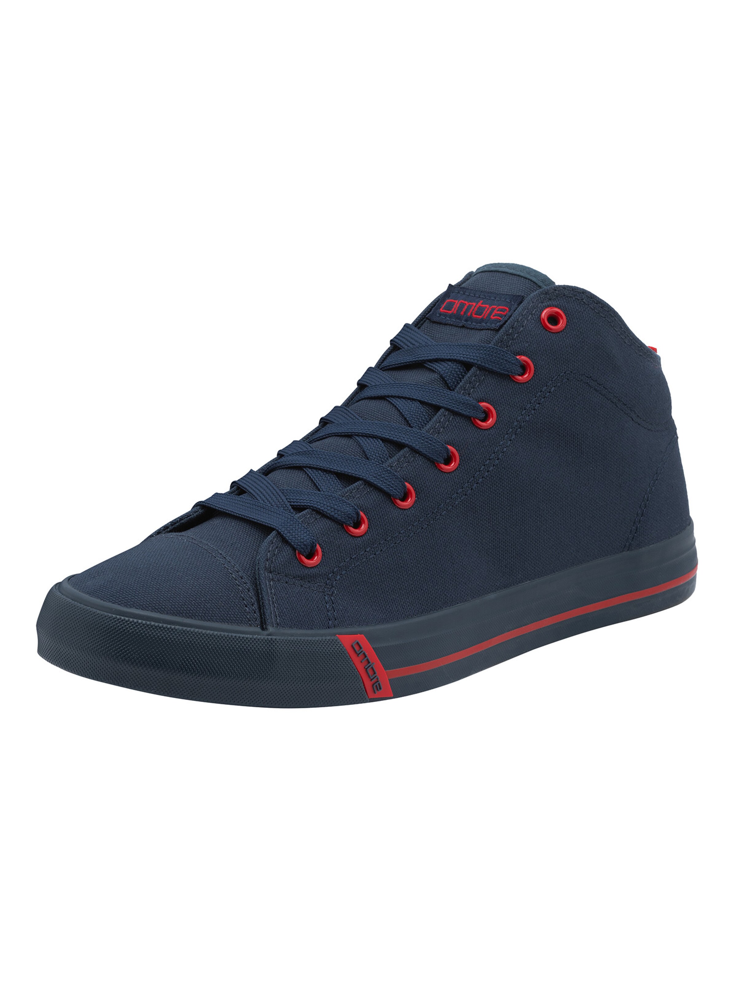 Ombre Sneakers laag in Blauw: voorkant