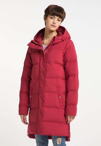 raudona MYMO Žieminis paltas: priekis
