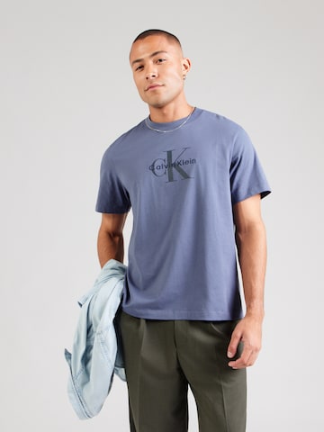 Calvin Klein Jeans - Camisa 'Hero' em azul: frente