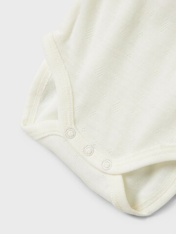 NAME IT Romper/bodysuit in White